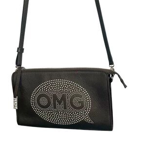 Brighton Pewter Studded Crossbody Bag by